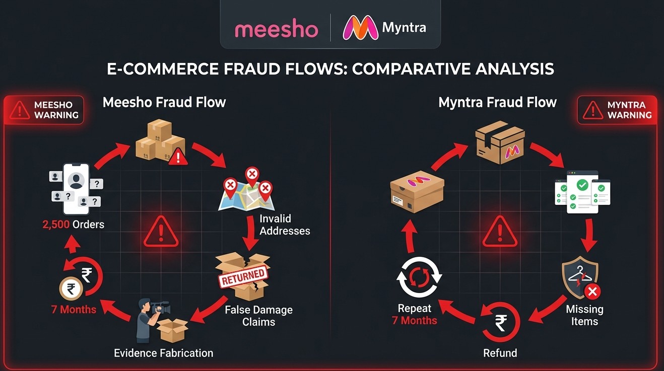 Return Abuse in Fashion E-commerce meesho and myntra case